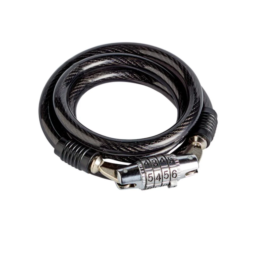 1 Transports Combination Cable Lock Length 1M, Steel With Cover,