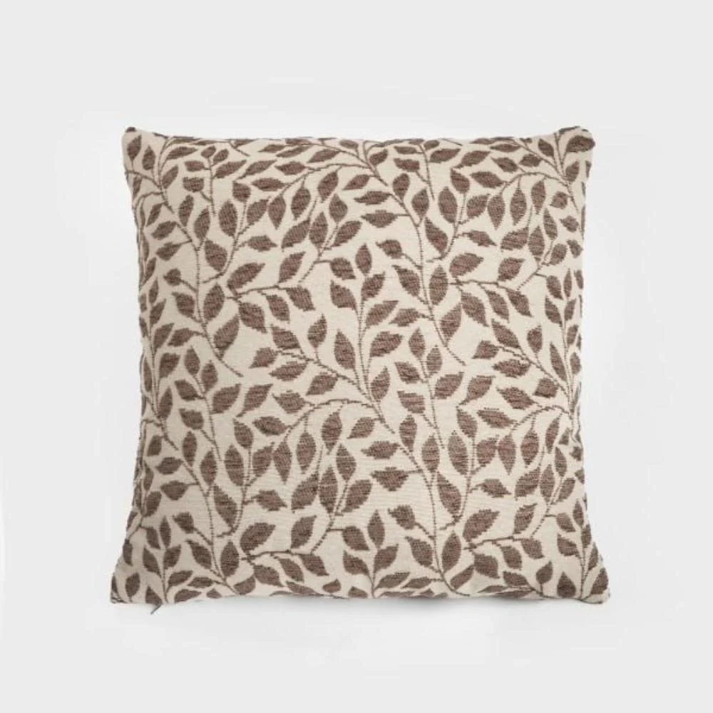 Homla Abita Cushion Cover Embroided Leaves  45X45 Cm