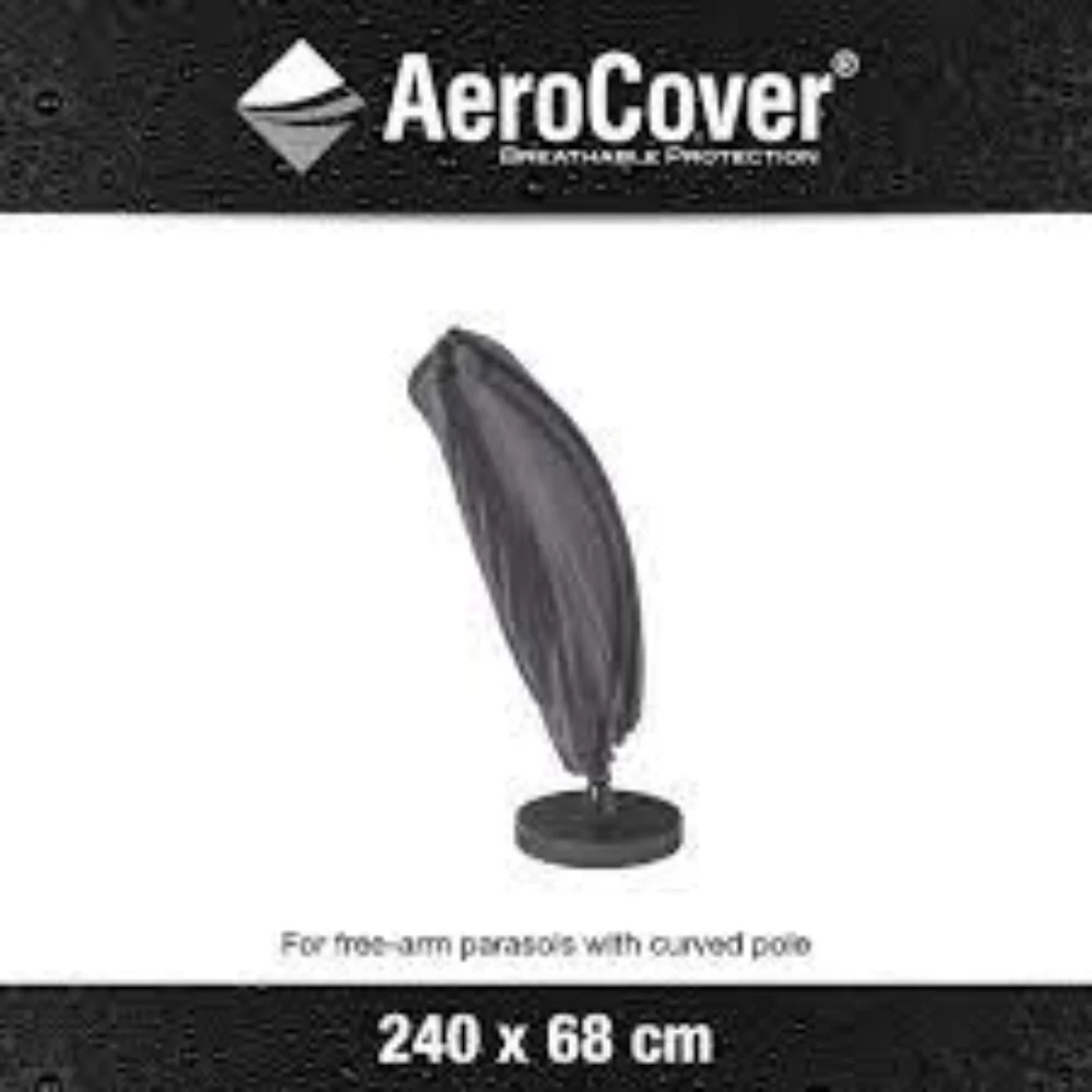 Aerocover Free Arm Parasol Cover H240x68cm