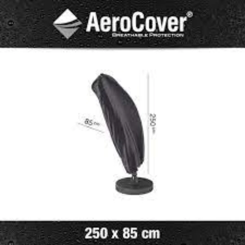 Aerocover Free Arm Parasol Cover H250x85cm