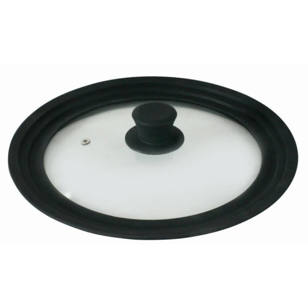 Ambition Misty Glass Lid with Silicone Edge 20/22/24cm