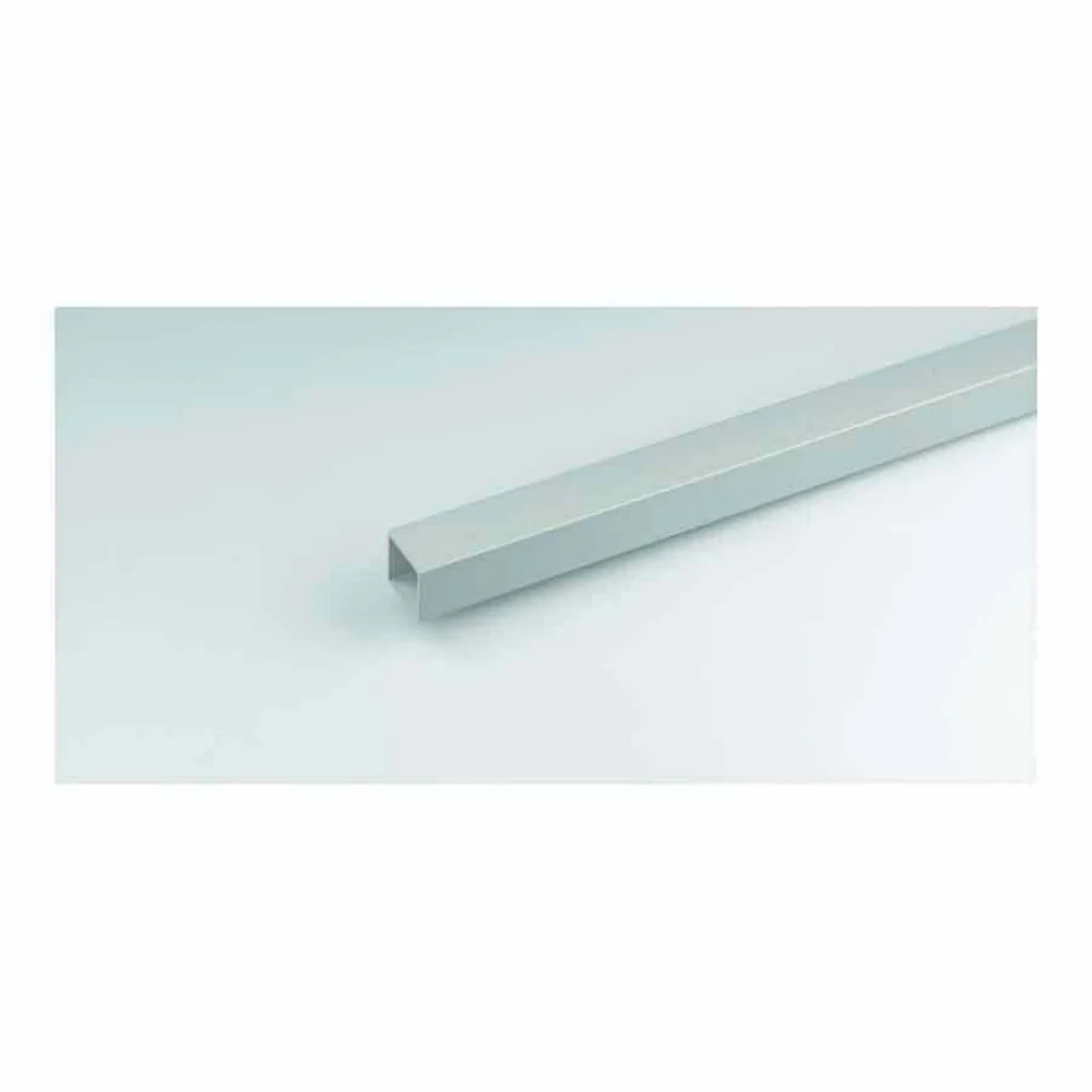 Arcansas Aluminium Silver Square Tube 2x2x100 cm