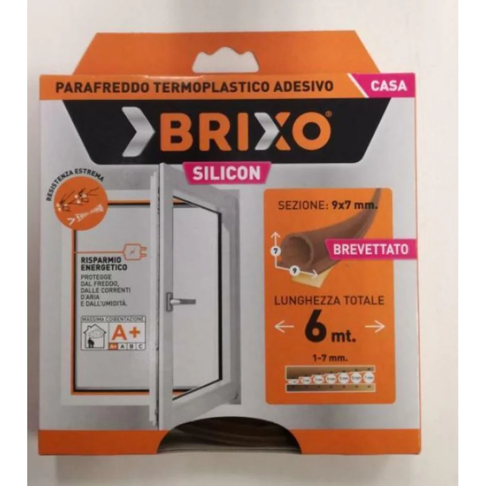 Brixo Sealing Tape for Windows 6m - Transparent