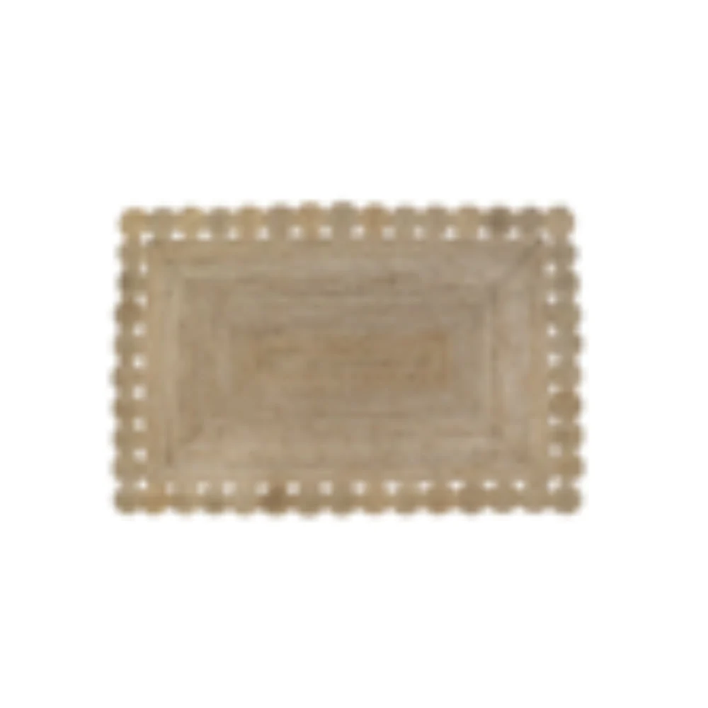 *Carpet Jute 123X181X1 2200 Gsm Natural Natural