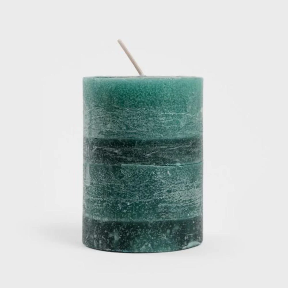 Homla Decorative Candle  Rustic  Green  300 G