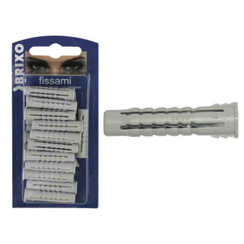 Dowel And Screw Brixo 6Mm - 30Pcs