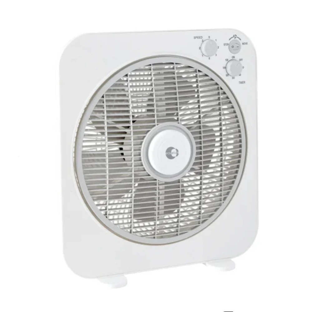Equation Box Fan 30cm 40W - White/Grey