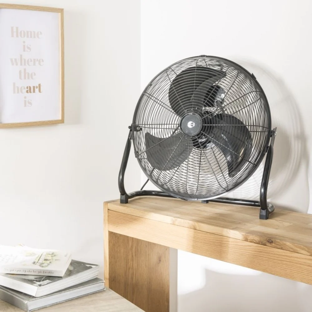Equation Jervis3 Floor Fan 45cm 120W - Black