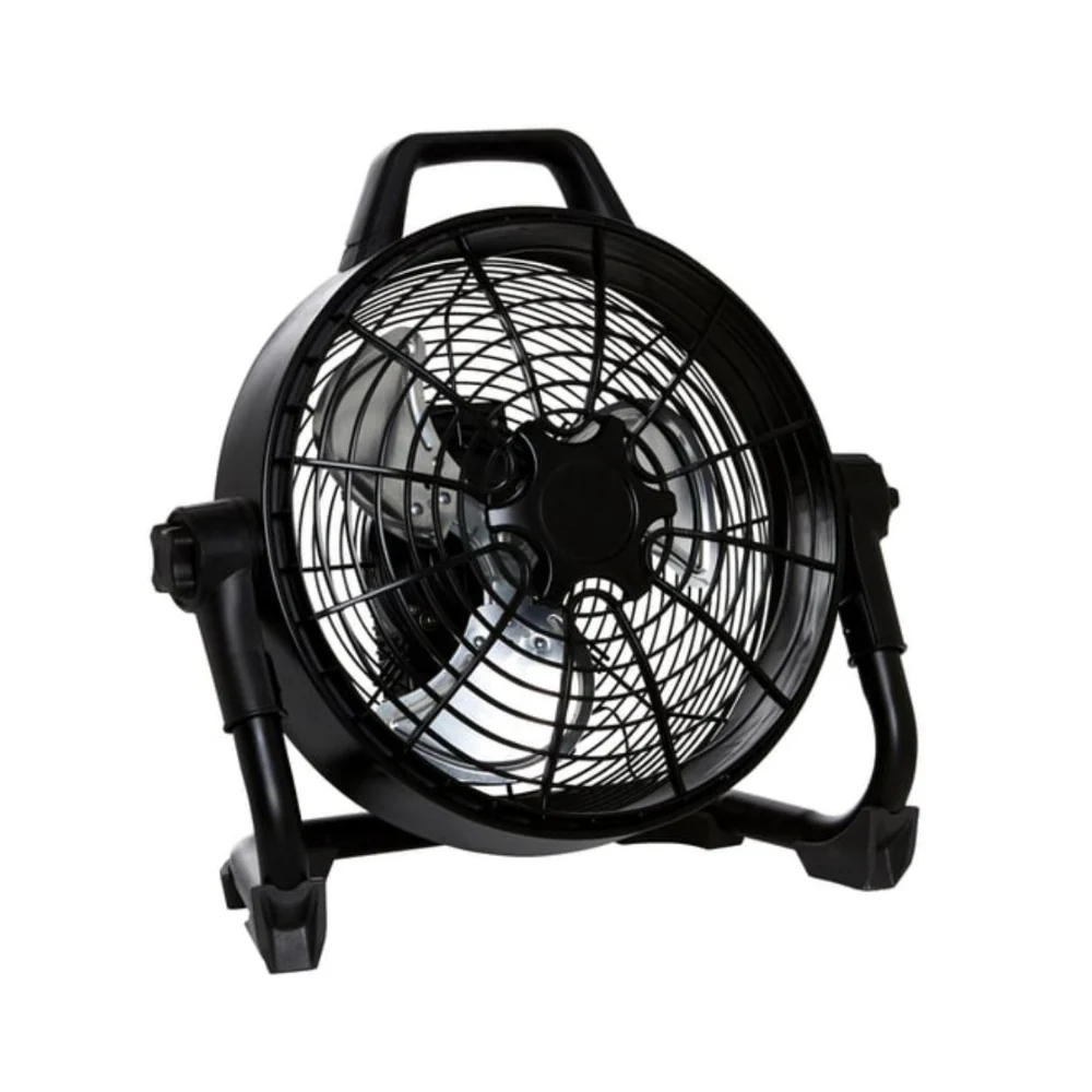 Equation MOOV Battery Powered Industrial Fan 24W Black