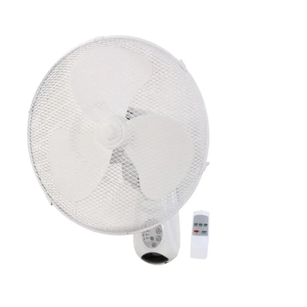 Equation Wall Mounted Fan with Remote 40cm 45W - White