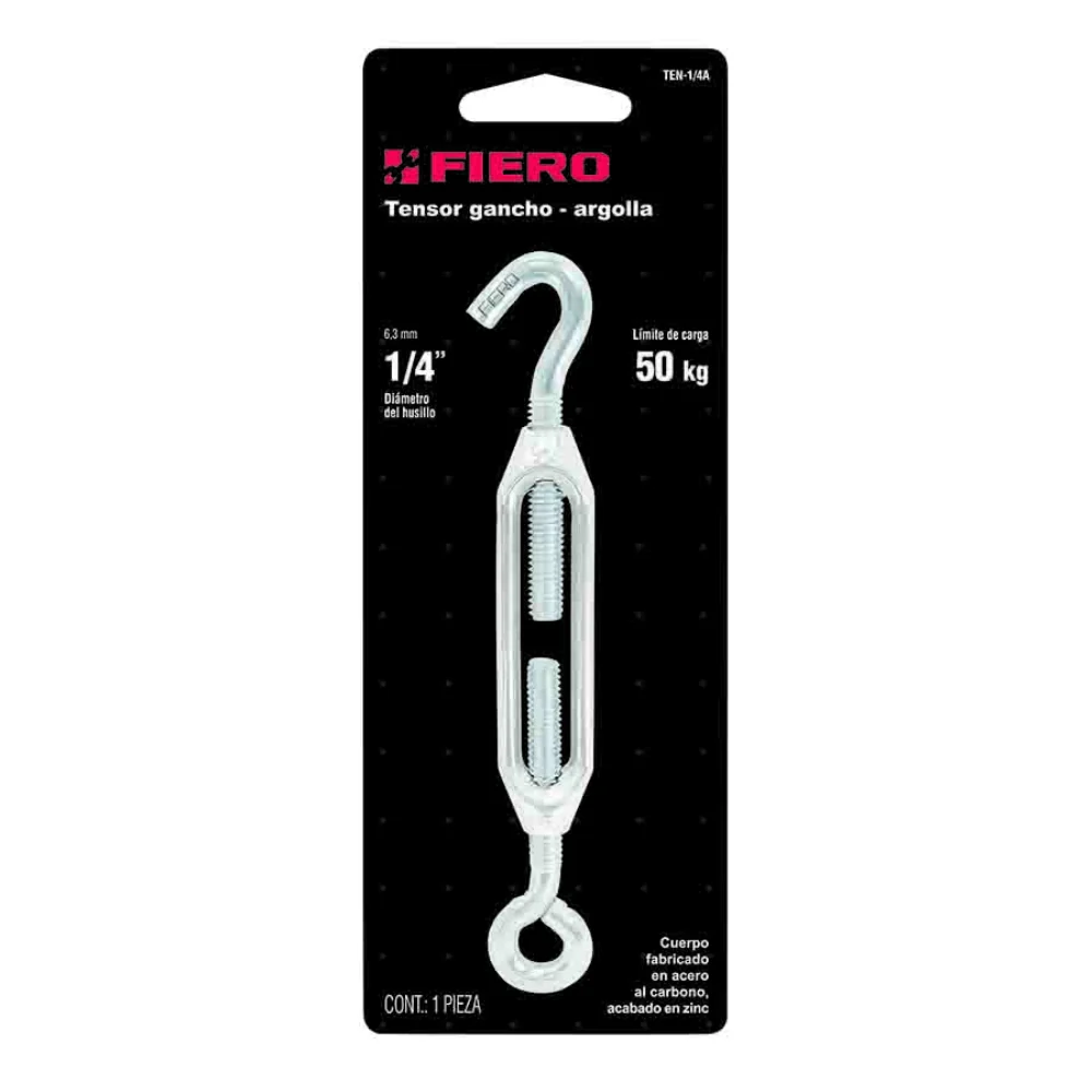 Fiero Buckle Hook&Eye 1/4.