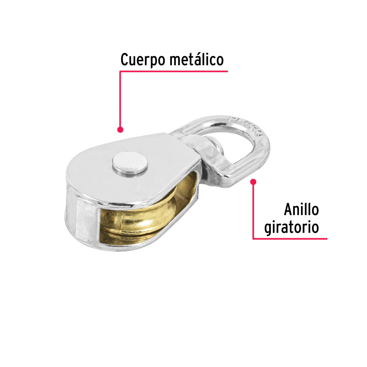 Fiero Pulley Swivel 3/4 .