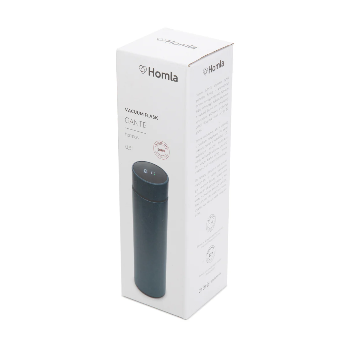 Homla Gante Thermos Navy Blue 0,5 L - Image 7