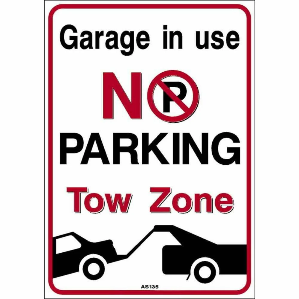 GARAGE IN USE - NO PARKING