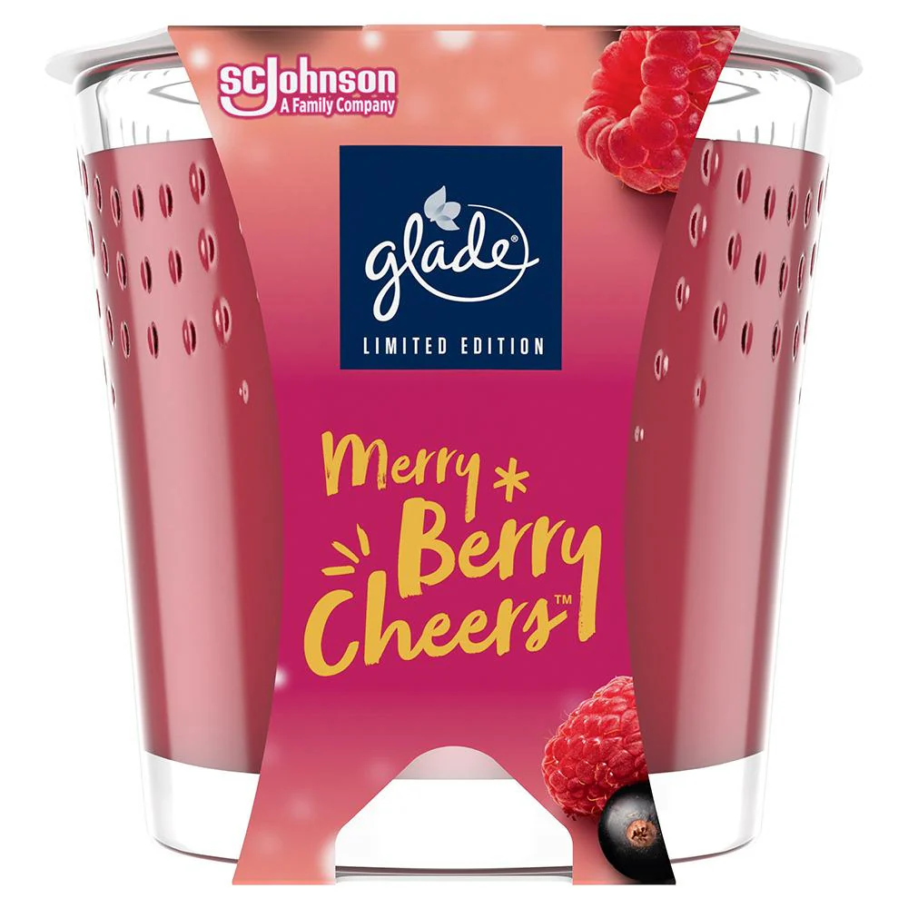 Glade Large Candle 224g Very Berry - Image 2