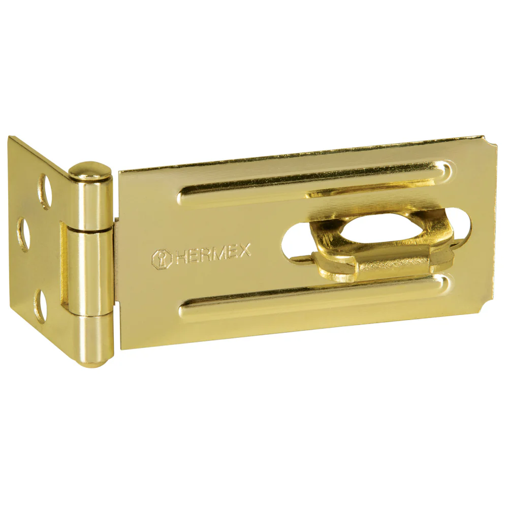Hermex Hasp Sfty Brs 3-1/4 Her.