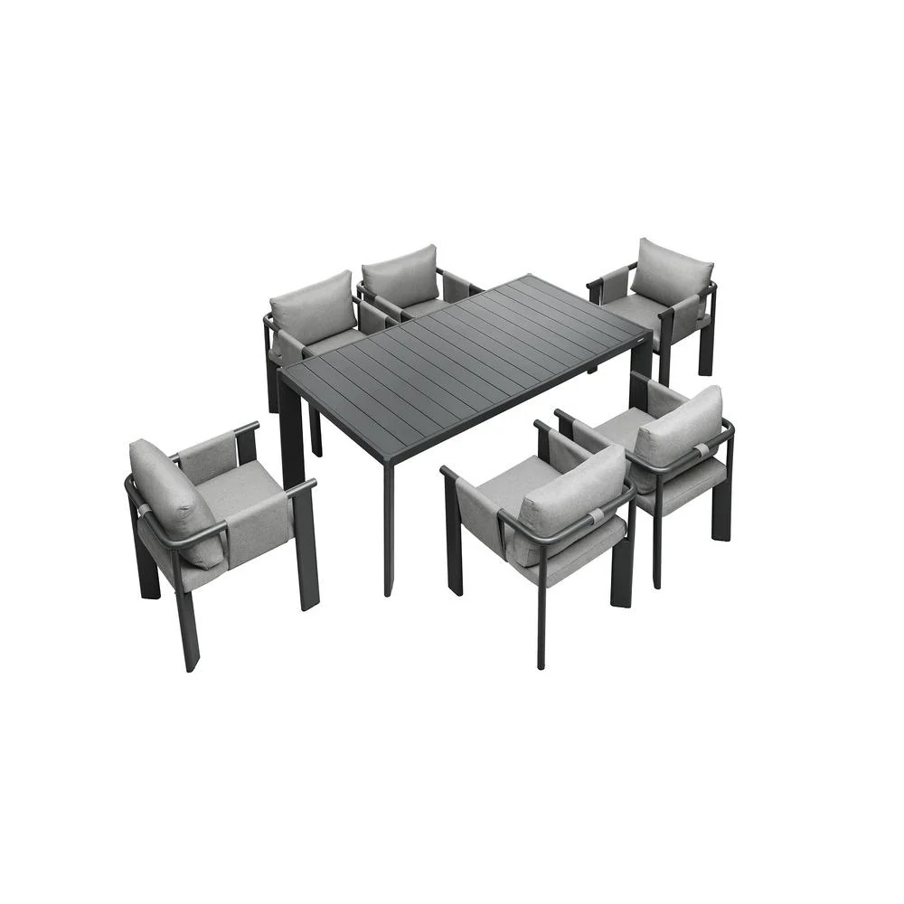 HiGold Ligo Outdoor Dining Set With 6 Chairs