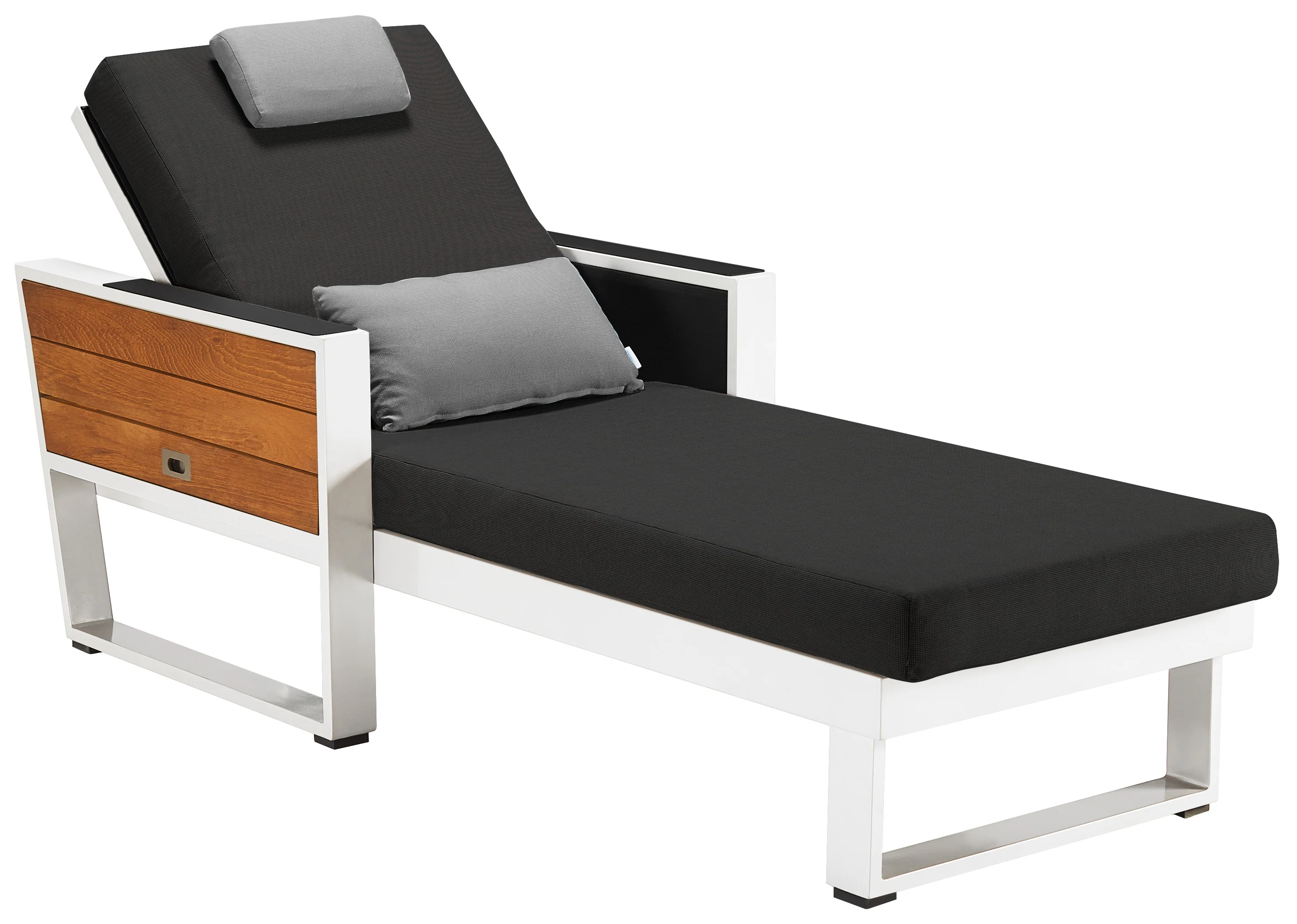Higold York Lounge - Left Side Lift up - White