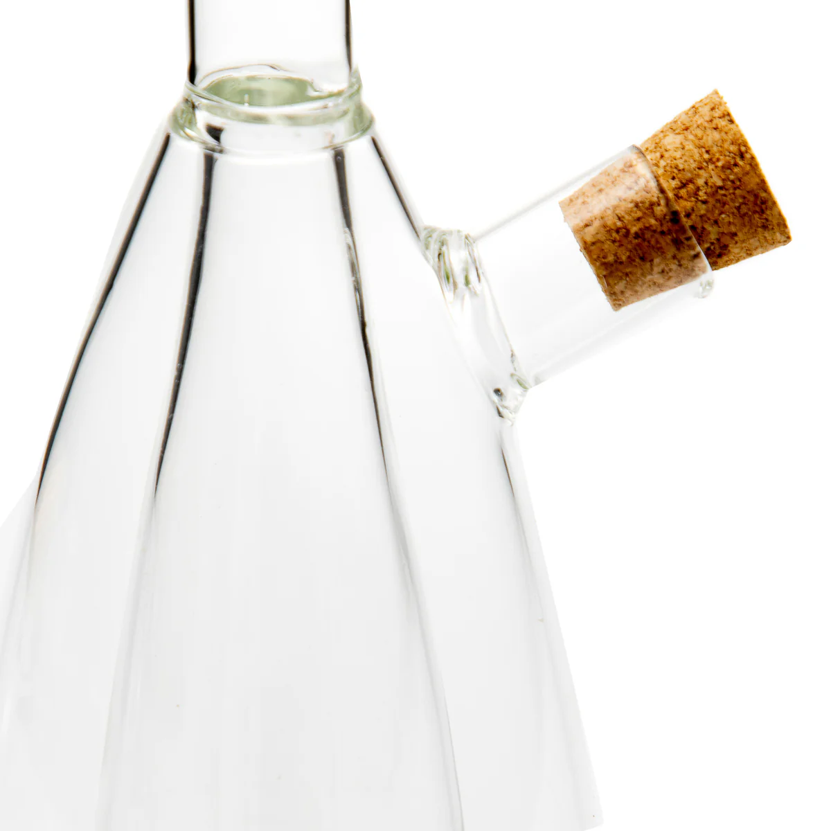 Homla Best Vinegar and Oil Bottle Set of 2 21cm - Transparent - Image 2