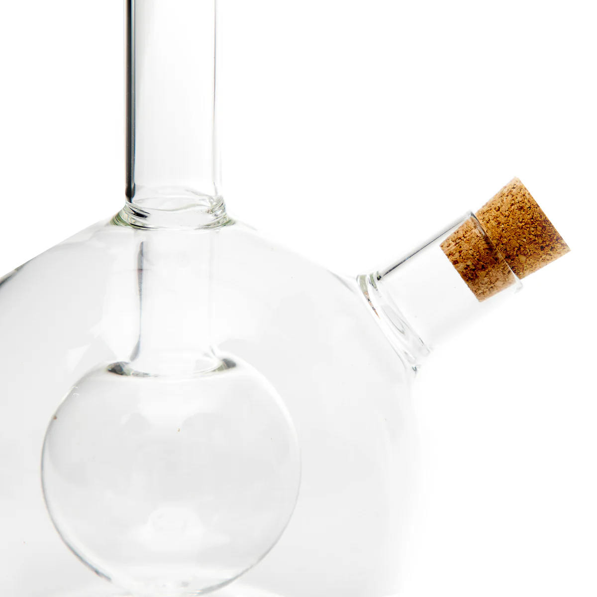 Homla Best Vinegar and Oil Bottle Set of 2 21cm - Transparent - Image 5