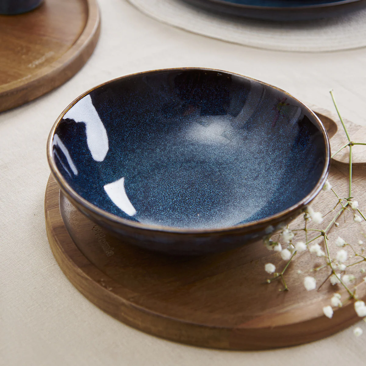 Homla Casper Bowl Navy Blue 17X6 cm - Image 10