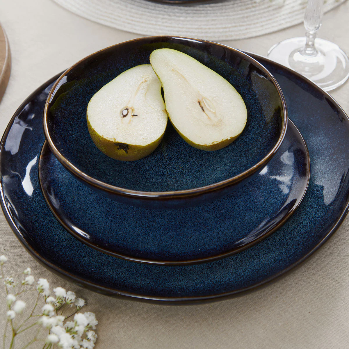 Homla Casper Bowl Navy Blue 17X6 cm - Image 12