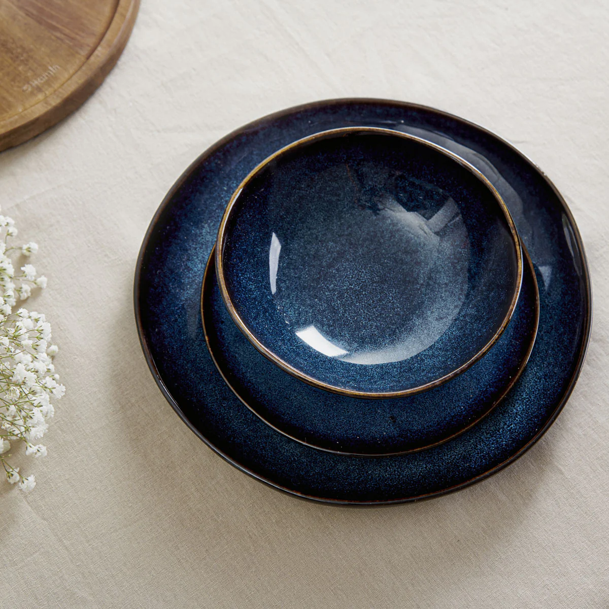 Homla Casper Bowl Navy Blue 17X6 cm - Image 14