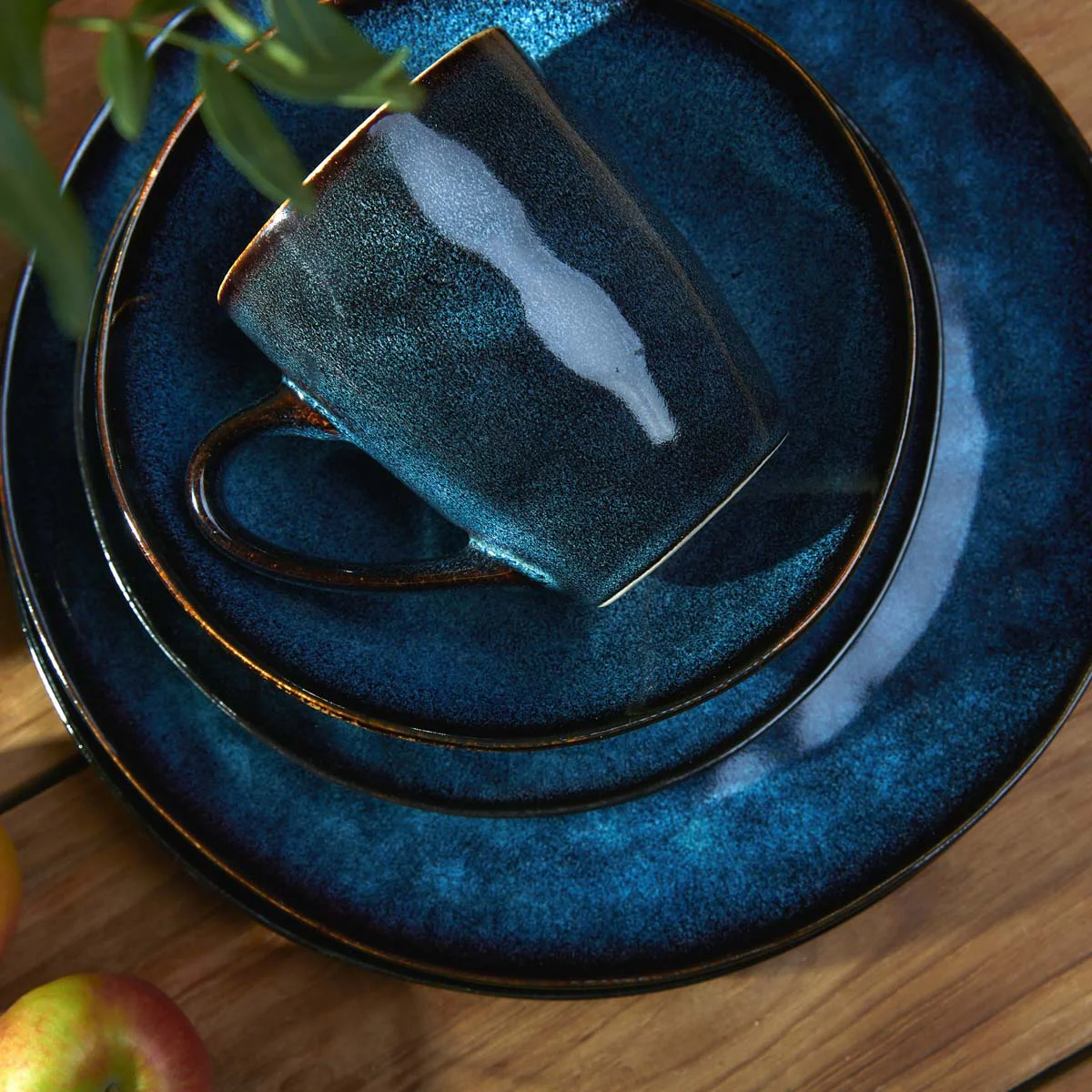 Homla Casper  Dinner Plate Navy Blue 27 cm - Image 7