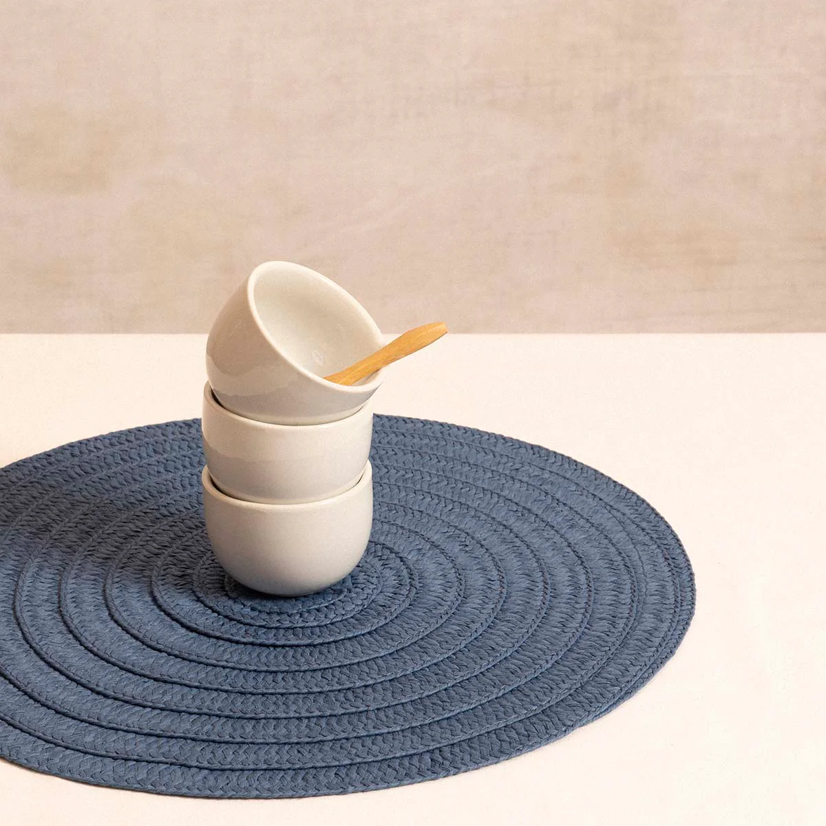 Homla Cord Placemat Pistachio 38 cm - Image 4