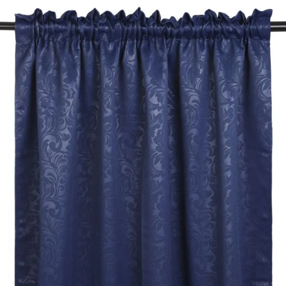 Homla Elisi Curtain Blue With Embossing 140x250cm