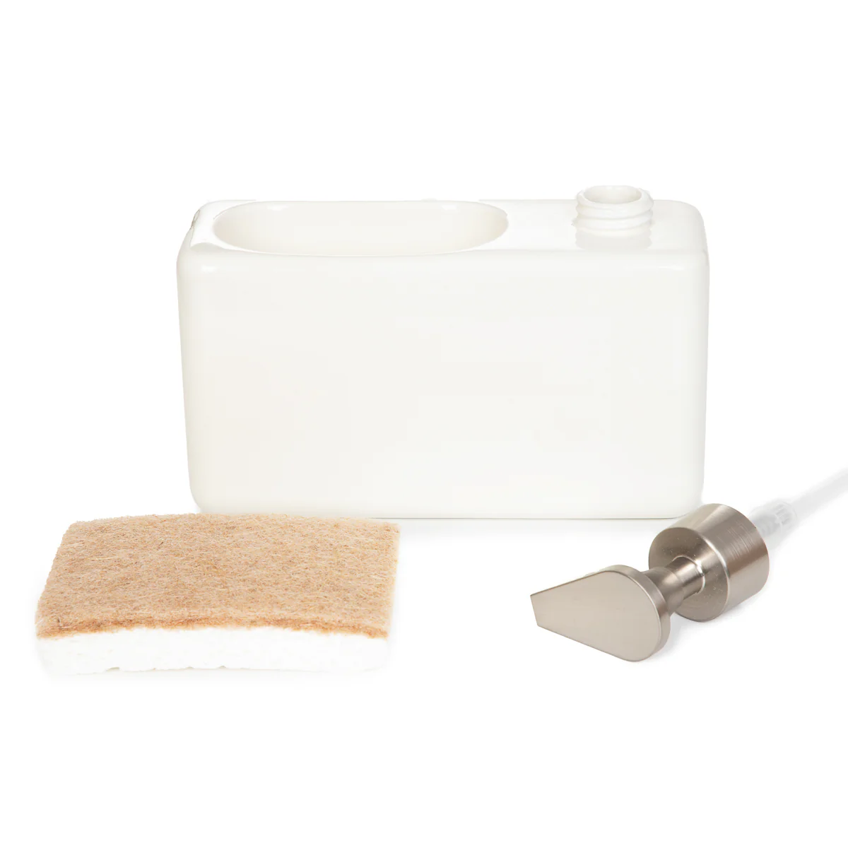 Homla Jasai Soap Dispenser 18 x 16cm - Cream - Image 3