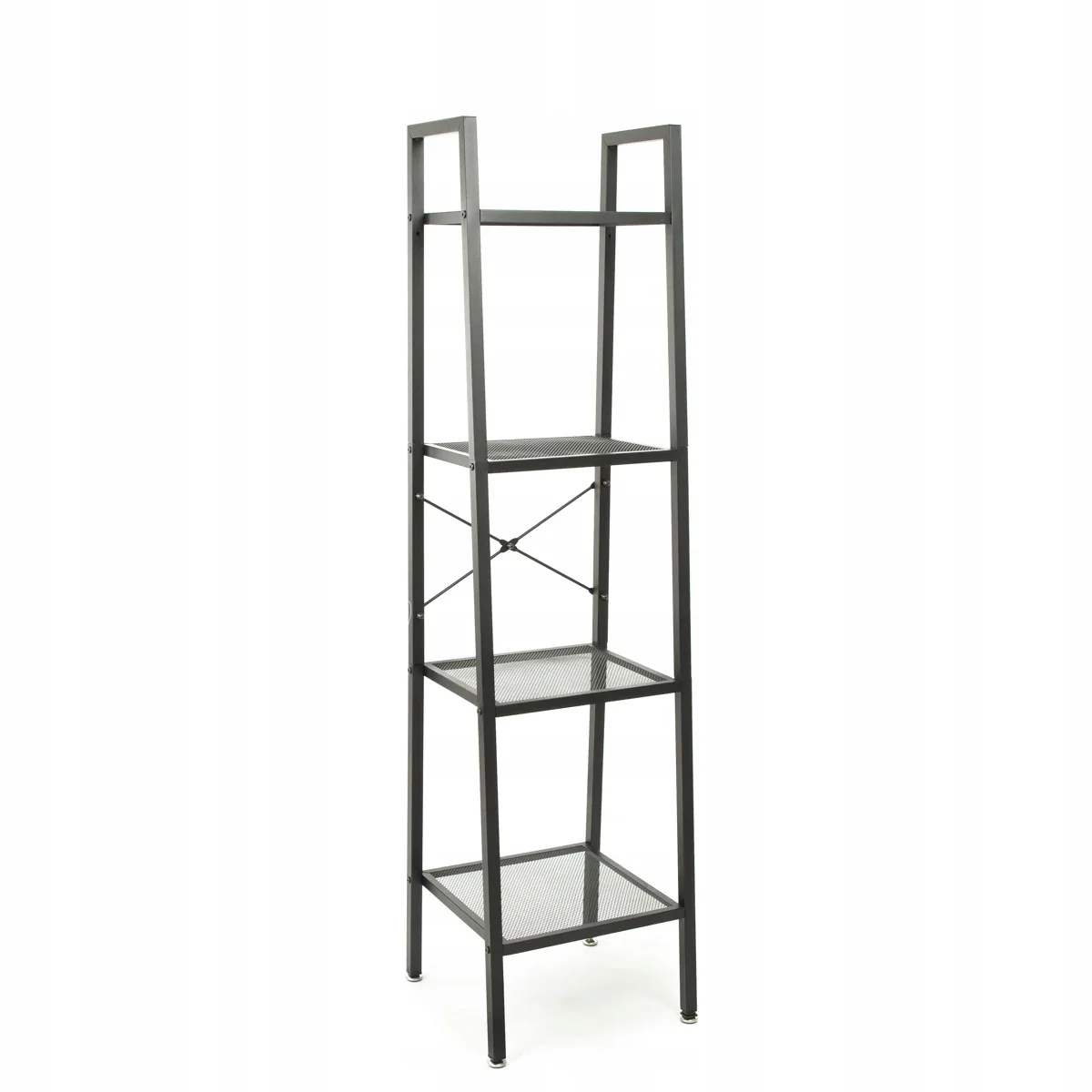 Homla Malmi Shelving Unit Black 35X35X135 Cm - Image 2