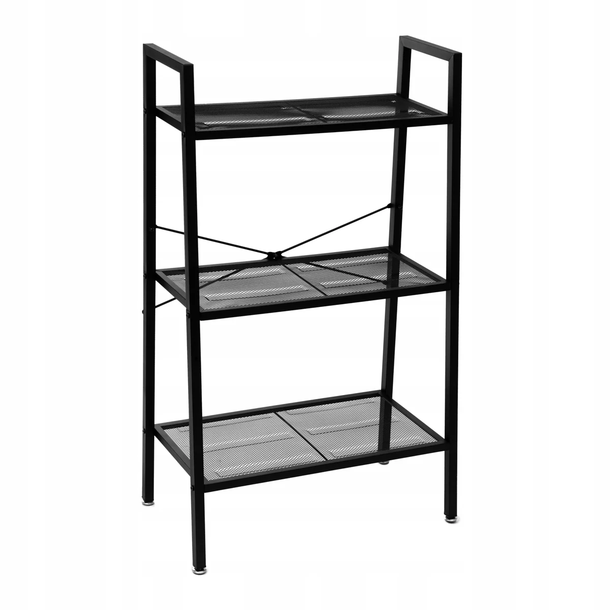 Homla Malmi Shelving Unit Black 60X35X101,5 Cm - Image 2