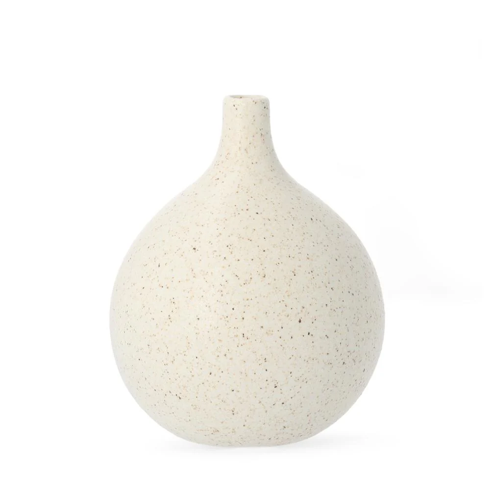 Homla Novo Vase Ecru 15X15X21 cm