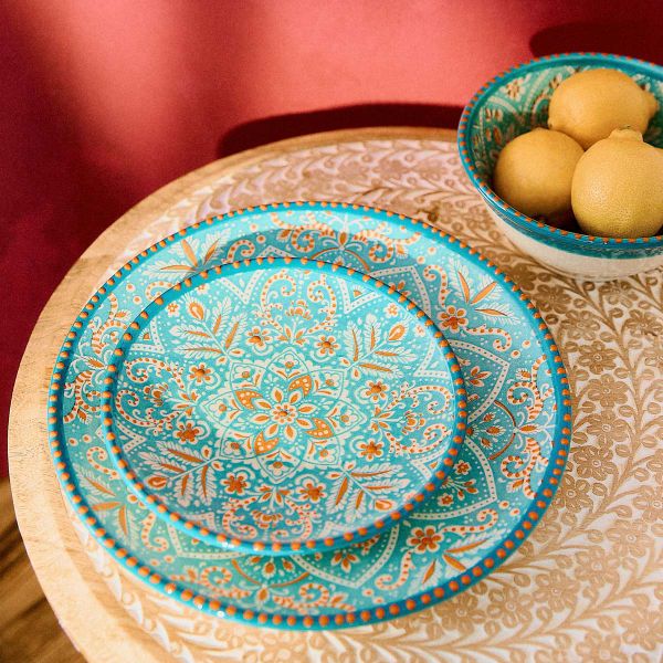 Homla Sandos Plate 18cm - Turquoise