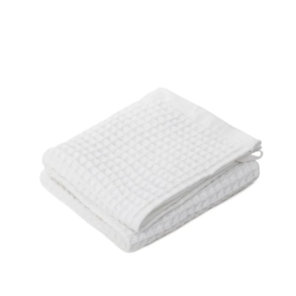 VAFFEL TOWEL WHITE 50X90 CM
