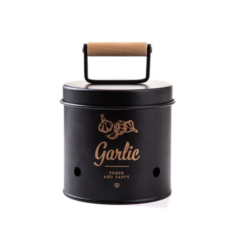Homla Yennis Container Black 12X11 cm