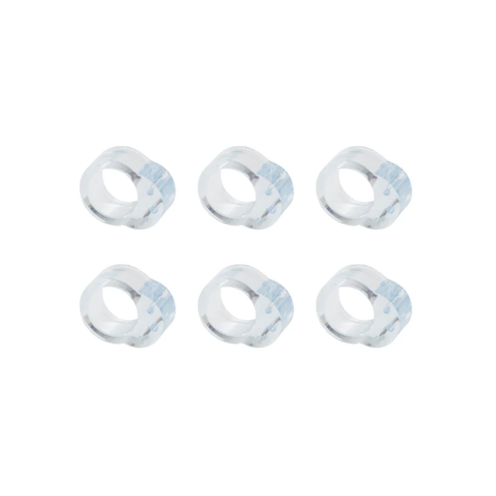 Inspire Handle Door Stopper, Transparent, ÃƒËœ1,8X3,2Cm, 6 Pcs