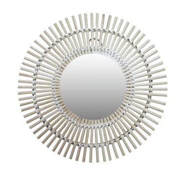 Inspire Mirror Bambo0 Natural 30Cm