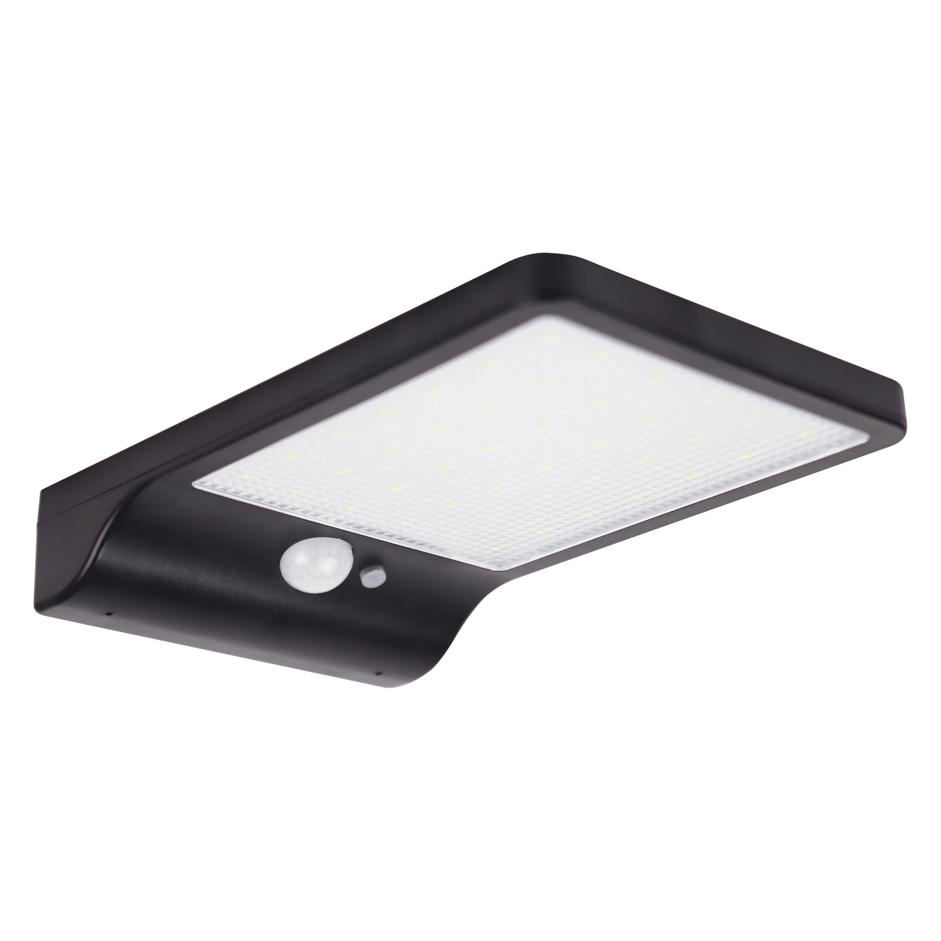 Inspire Palms Solar Wall Led Light with Motion Sensor 500LM 4000K IP44 - Black