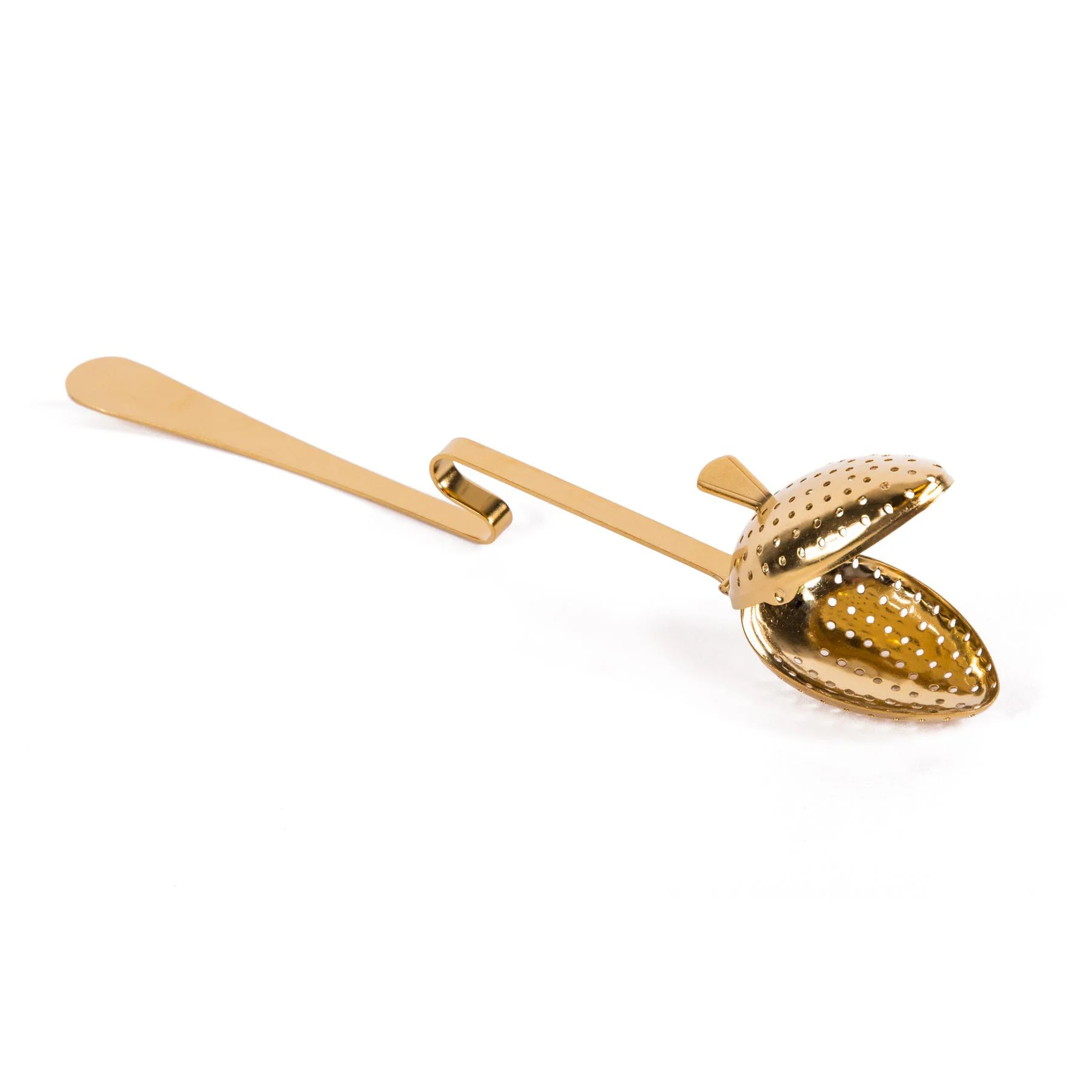 Homla Jalo Tea Infuser Spoon Golden  20X4 Cm - Image 2