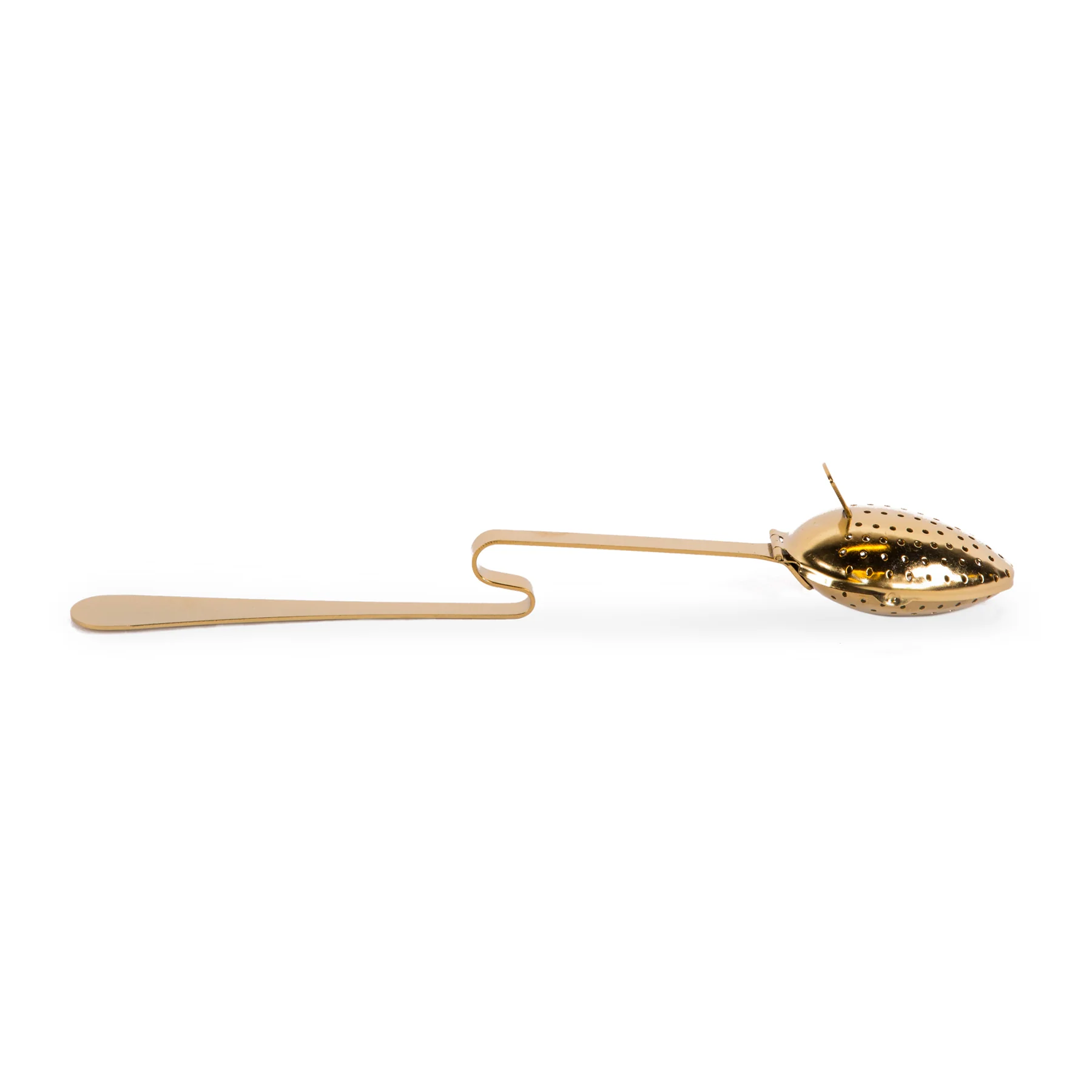Homla Jalo Tea Infuser Spoon Golden  20X4 Cm - Image 3