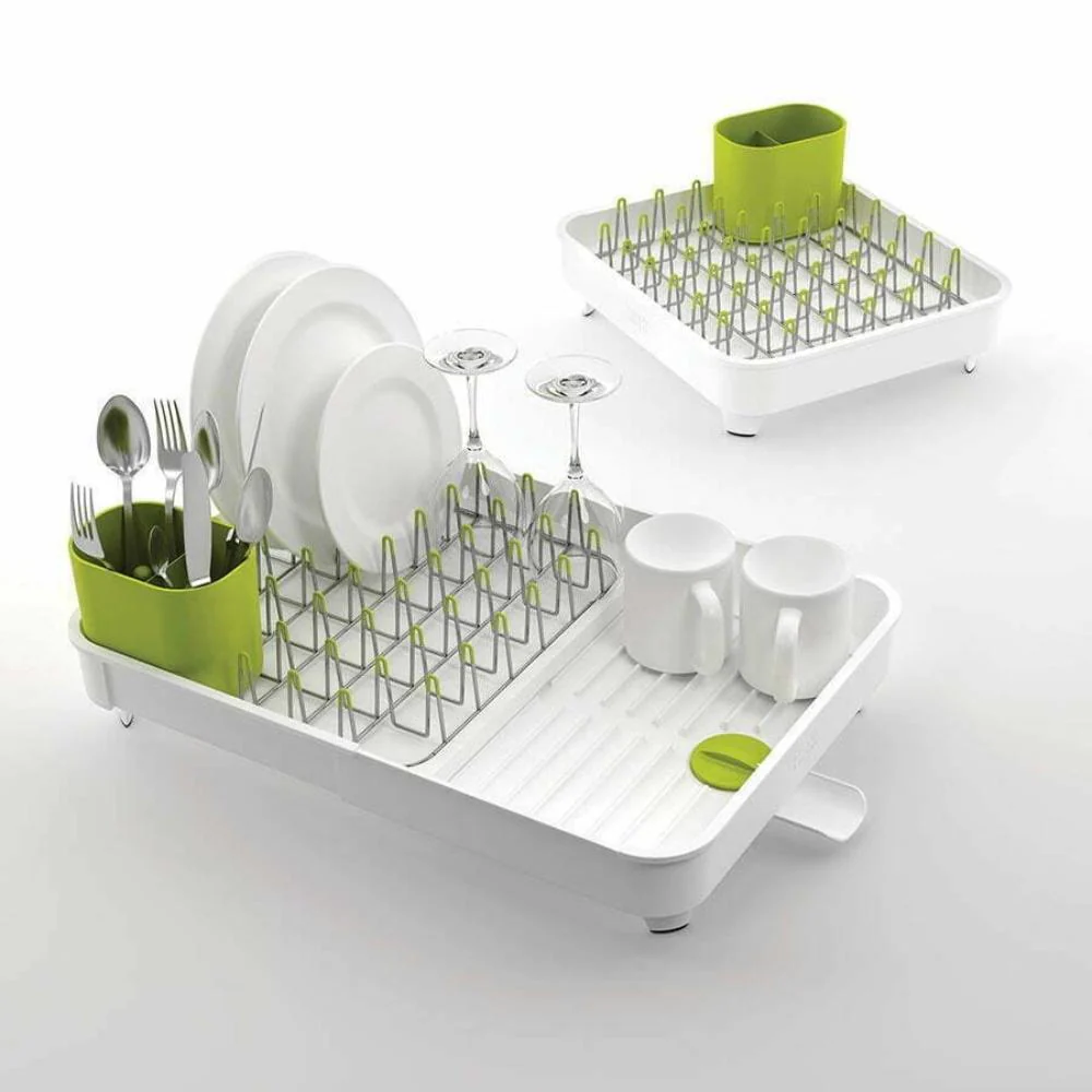 JJ EXTEND - DISH RACK WHITE