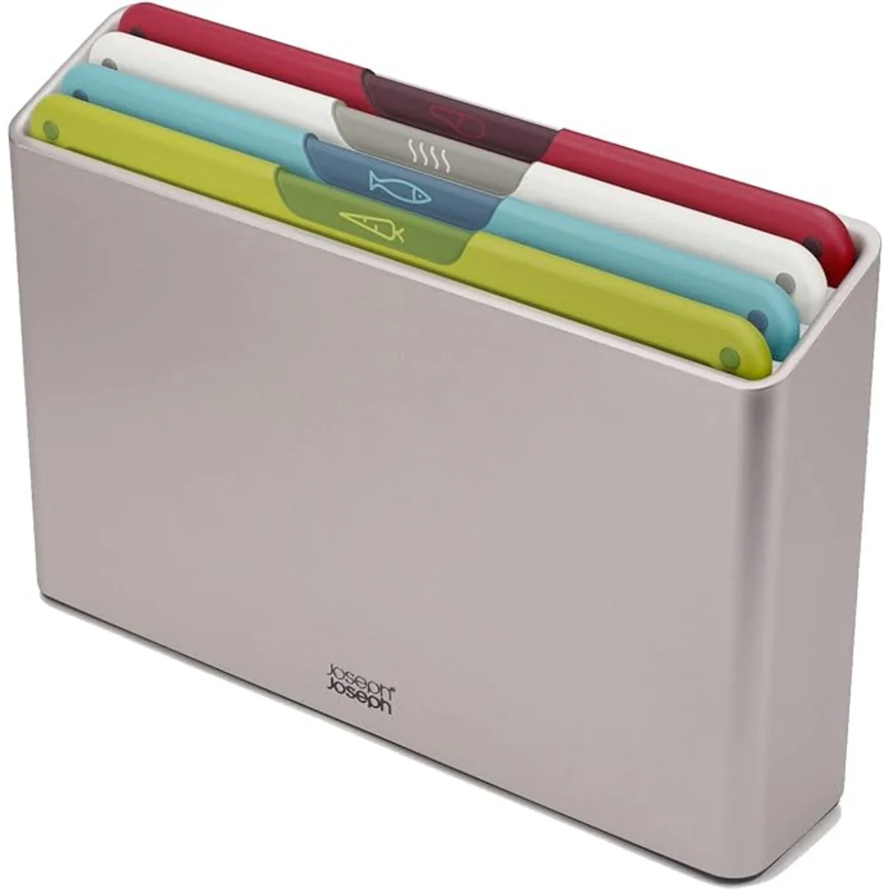 JJ Folio Icon 4 Piece Cutting Board Set Regular,