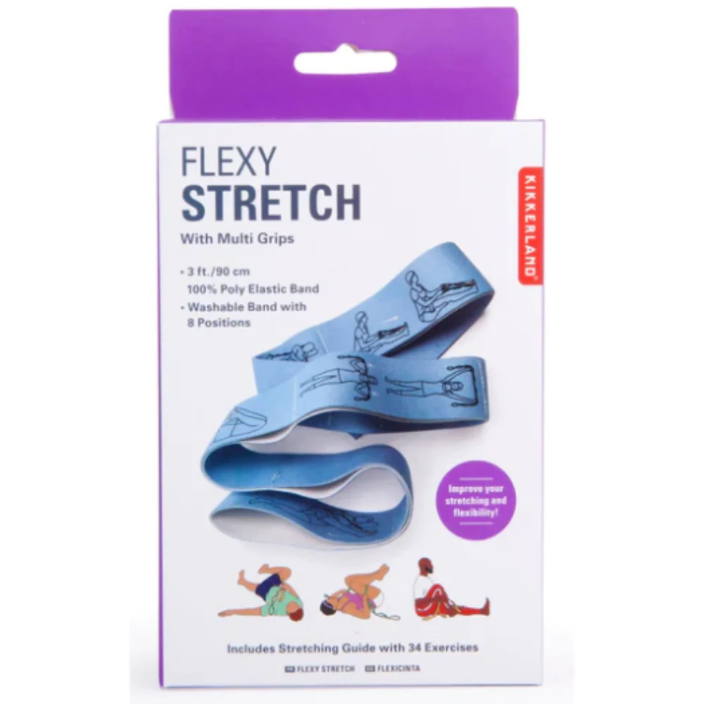 Kikkerland Gym Flexy Stretch Strap