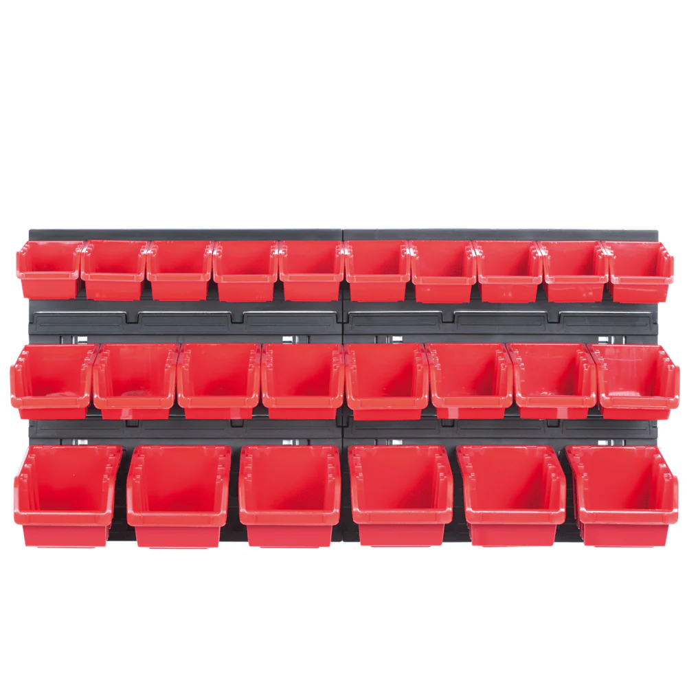 Kistenberg Orderline Toolboard With 24 Storage Containers 40x16.5x40cm,
