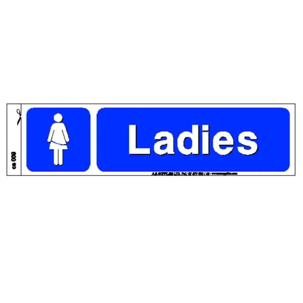 LADIES W/SYMOL SIGN