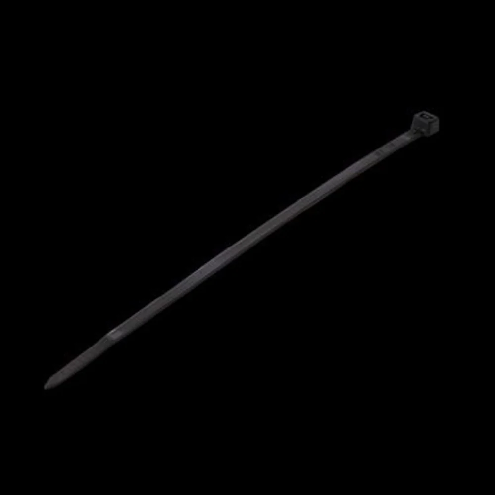 Lexmaset Of 25 Cable Ties Lenght 150Mm Low Width 3,5Mm Blck Clr,