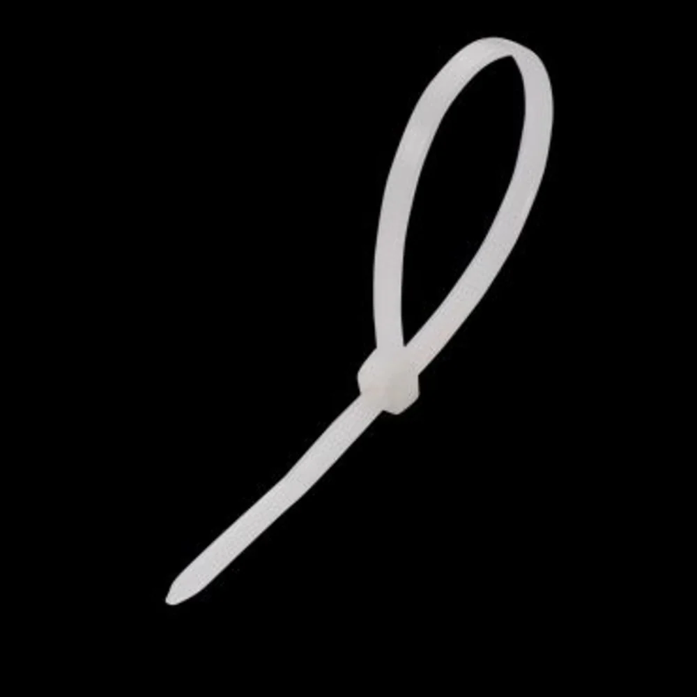Lexman Cable Tie Pack of 50 Pieces 15cm x 0.35cm - White