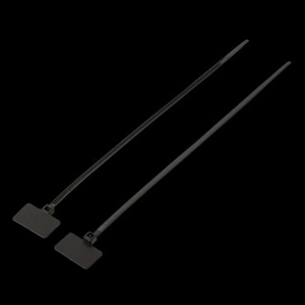 Lexman Marking Cable Tie Pack of 25 Pieces 21.5cm x 0.32cm - Black